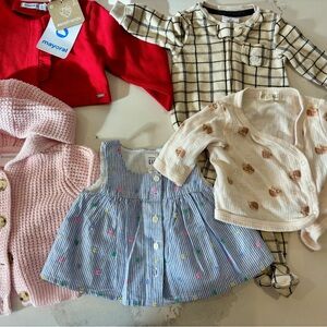Baby girl clothing lot- gap, Mayoral, etc  Clothing Set